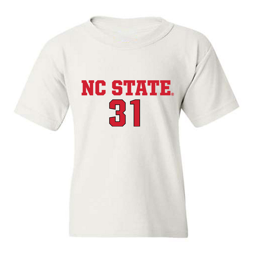 NC State - NCAA Men's Soccer : John Pottle - Replica Shersey Youth T-Shirt-0