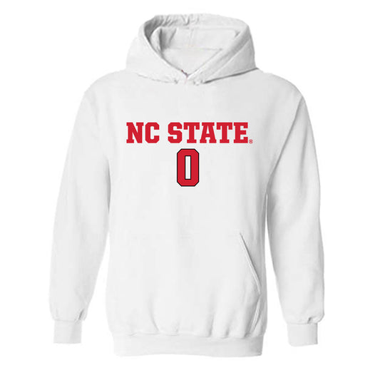 NC State - NCAA Men's Soccer : Christian Herluf - Replica Shersey Hooded Sweatshirt-0