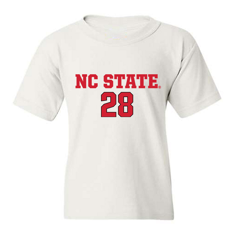 NC State - NCAA Men's Soccer : Brendan Peeples - Replica Shersey Youth T-Shirt-0