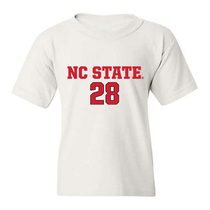 NC State - NCAA Men's Soccer : Brendan Peeples - Replica Shersey Youth T-Shirt-0