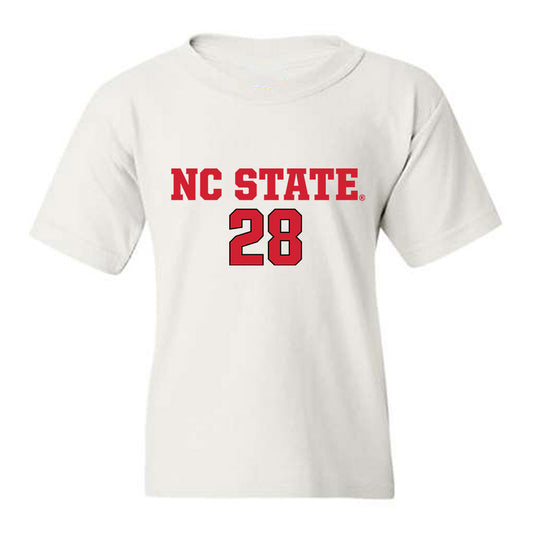 NC State - NCAA Men's Soccer : Brendan Peeples - Replica Shersey Youth T-Shirt-0