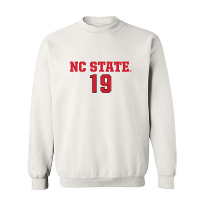NC State - NCAA Men's Soccer : Pedro Caeiro - Replica Shersey Crewneck Sweatshirt-0