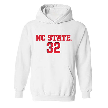 NC State - NCAA Men's Soccer : Gianni Rosario - Replica Shersey Hooded Sweatshirt-0