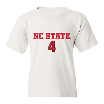 NC State - NCAA Men's Soccer : Carlos Santamaria - Replica Shersey Youth T-Shirt-0