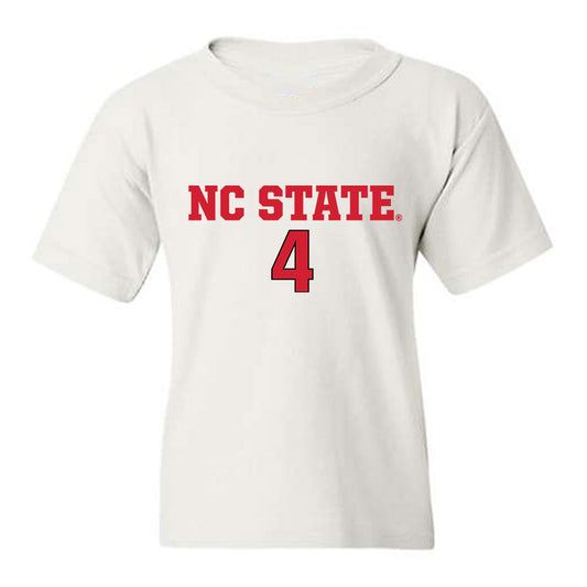 NC State - NCAA Men's Soccer : Carlos Santamaria - Replica Shersey Youth T-Shirt-0