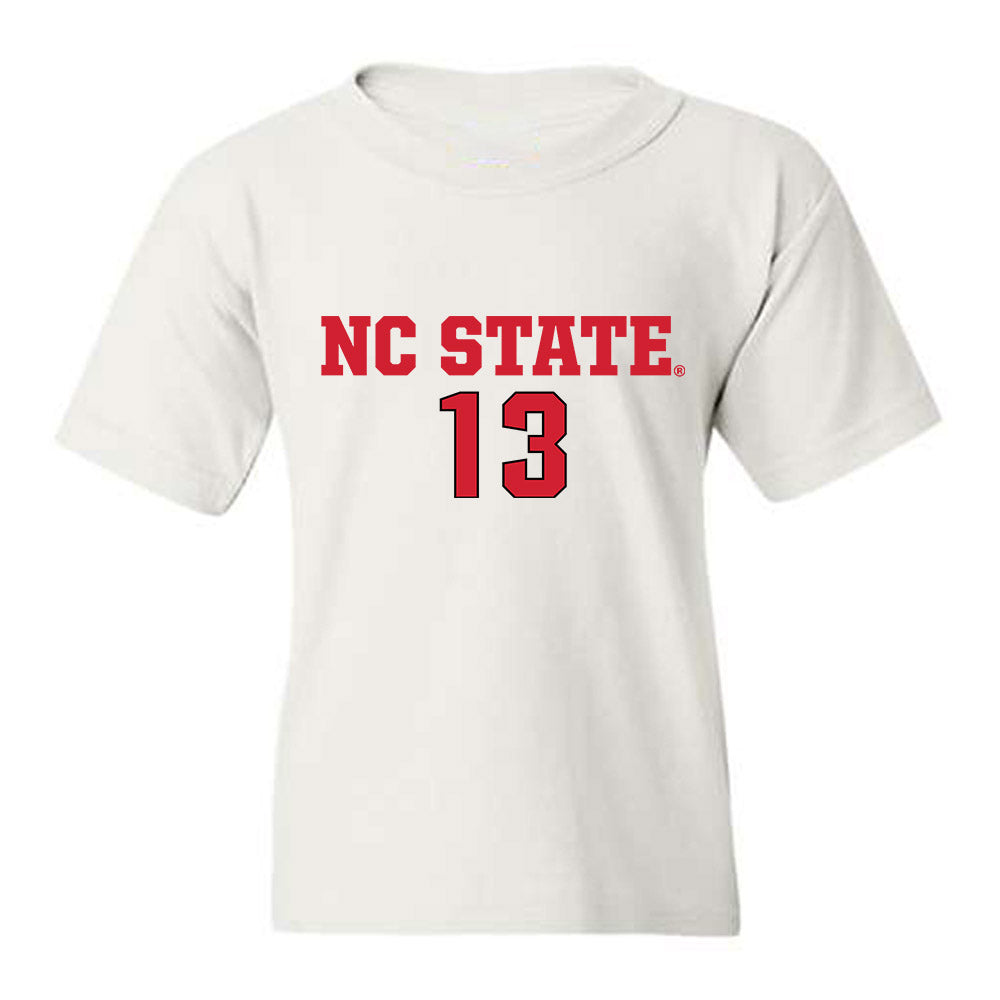 NC State - NCAA Men's Soccer : Calem Tommy - Replica Shersey Youth T-Shirt-0
