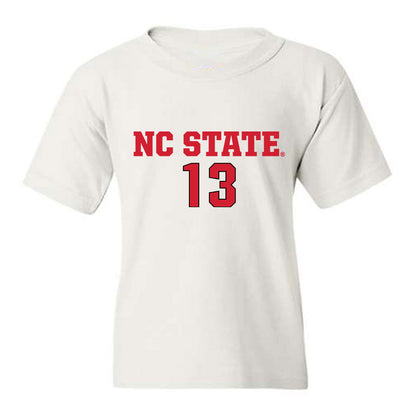NC State - NCAA Men's Soccer : Calem Tommy - Replica Shersey Youth T-Shirt-0