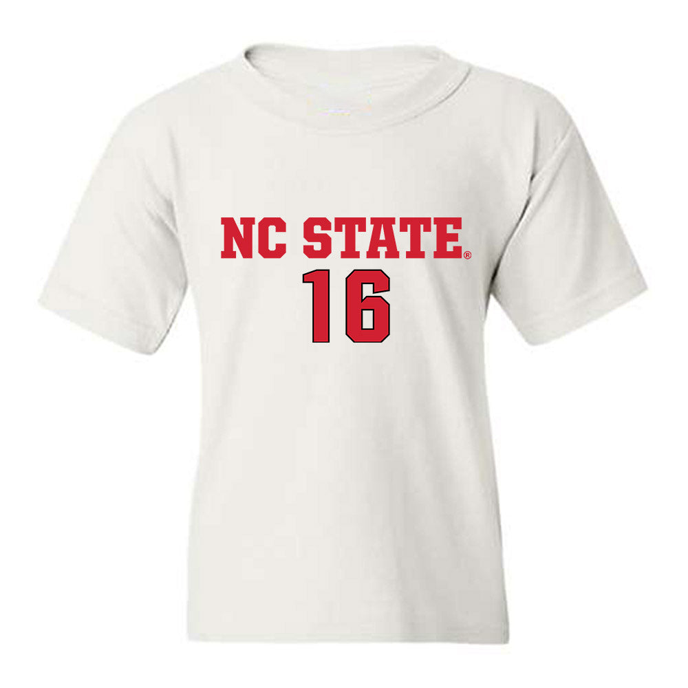 NC State - NCAA Men's Soccer : Mohamed Kallon - Replica Shersey Youth T-Shirt-0