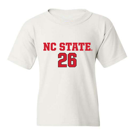 NC State - NCAA Men's Soccer : Samuel Terranova - Replica Shersey Youth T-Shirt