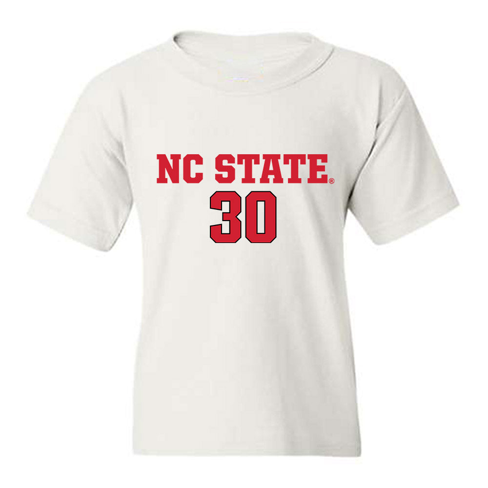 NC State - NCAA Men's Soccer : Maddux Francis - Replica Shersey Youth T-Shirt-0
