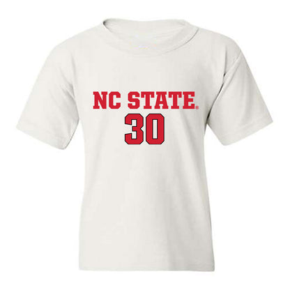 NC State - NCAA Men's Soccer : Maddux Francis - Replica Shersey Youth T-Shirt-0