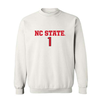 NC State - NCAA Men's Soccer : Logan Erb - Replica Shersey Crewneck Sweatshirt-0