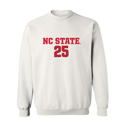 NC State - NCAA Men's Soccer : Adam Abdouh - Replica Shersey Crewneck Sweatshirt-0