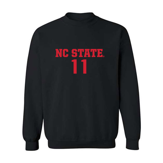 NC State - NCAA Softball : Lily Livingston - Replica Shersey Crewneck Sweatshirt-0