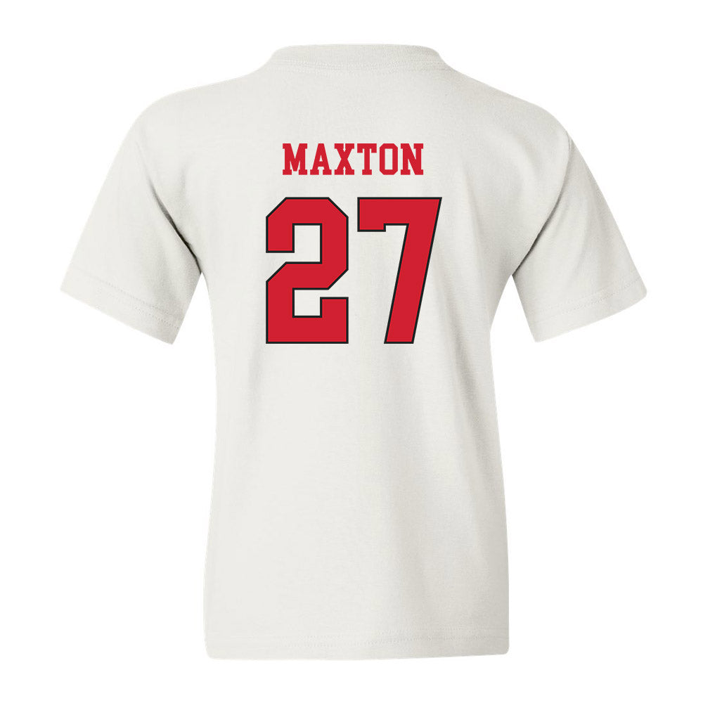 NC State - NCAA Softball : Carly Maxton - Youth T-Shirt Replica Shersey