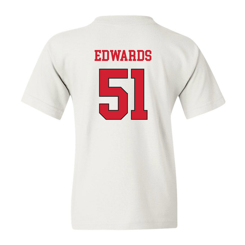 NC State - NCAA Softball : Bailey Edwards - Youth T-Shirt Replica Shersey