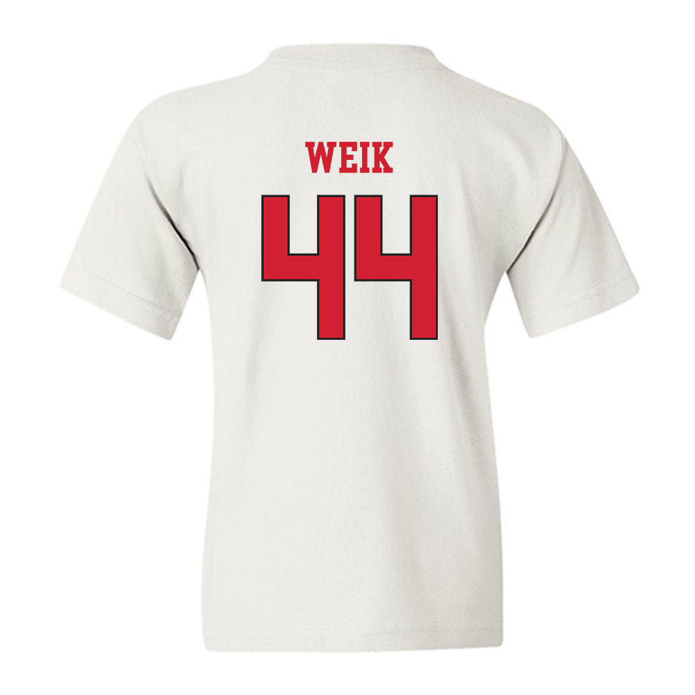 NC State - NCAA Softball : Kendall Weik - Replica Shersey Youth T-Shirt-1