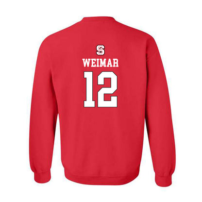 NC State - NCAA Women's Basketball : Caitlin Weimar - Replica Shersey Crewneck Sweatshirt