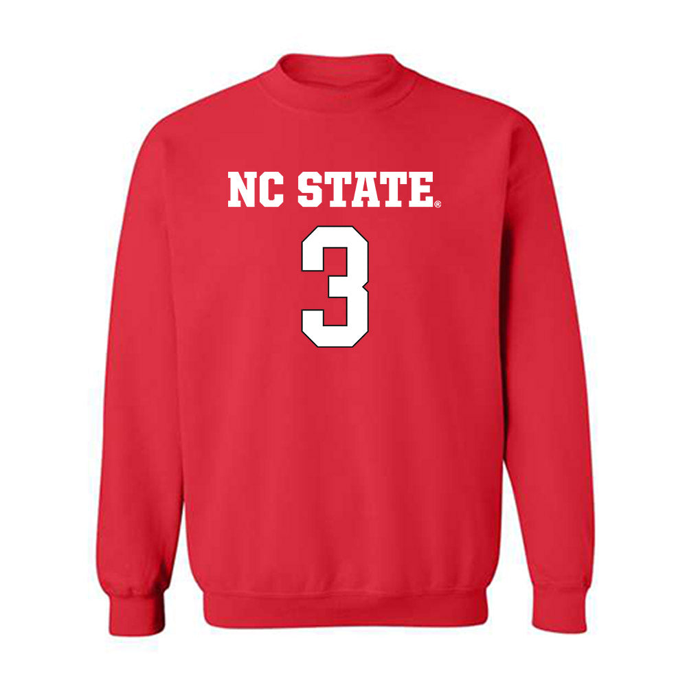 NC State - NCAA Women's Basketball : Zamareya Jones - Replica Shersey Crewneck Sweatshirt