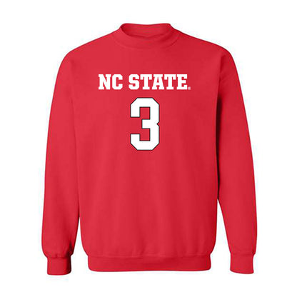 NC State - NCAA Women's Basketball : Zamareya Jones - Replica Shersey Crewneck Sweatshirt