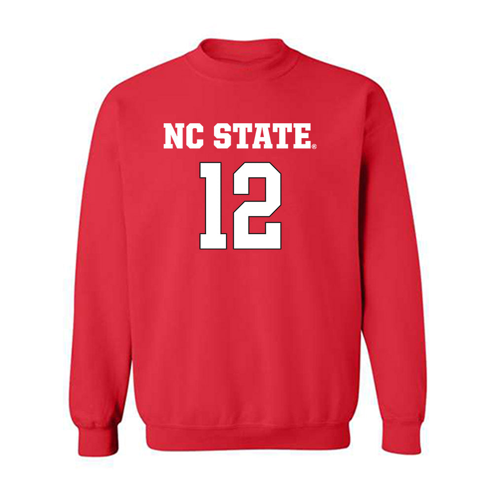 NC State - NCAA Women's Basketball : Khamil Pierre - Replica Shersey Crewneck Sweatshirt-0