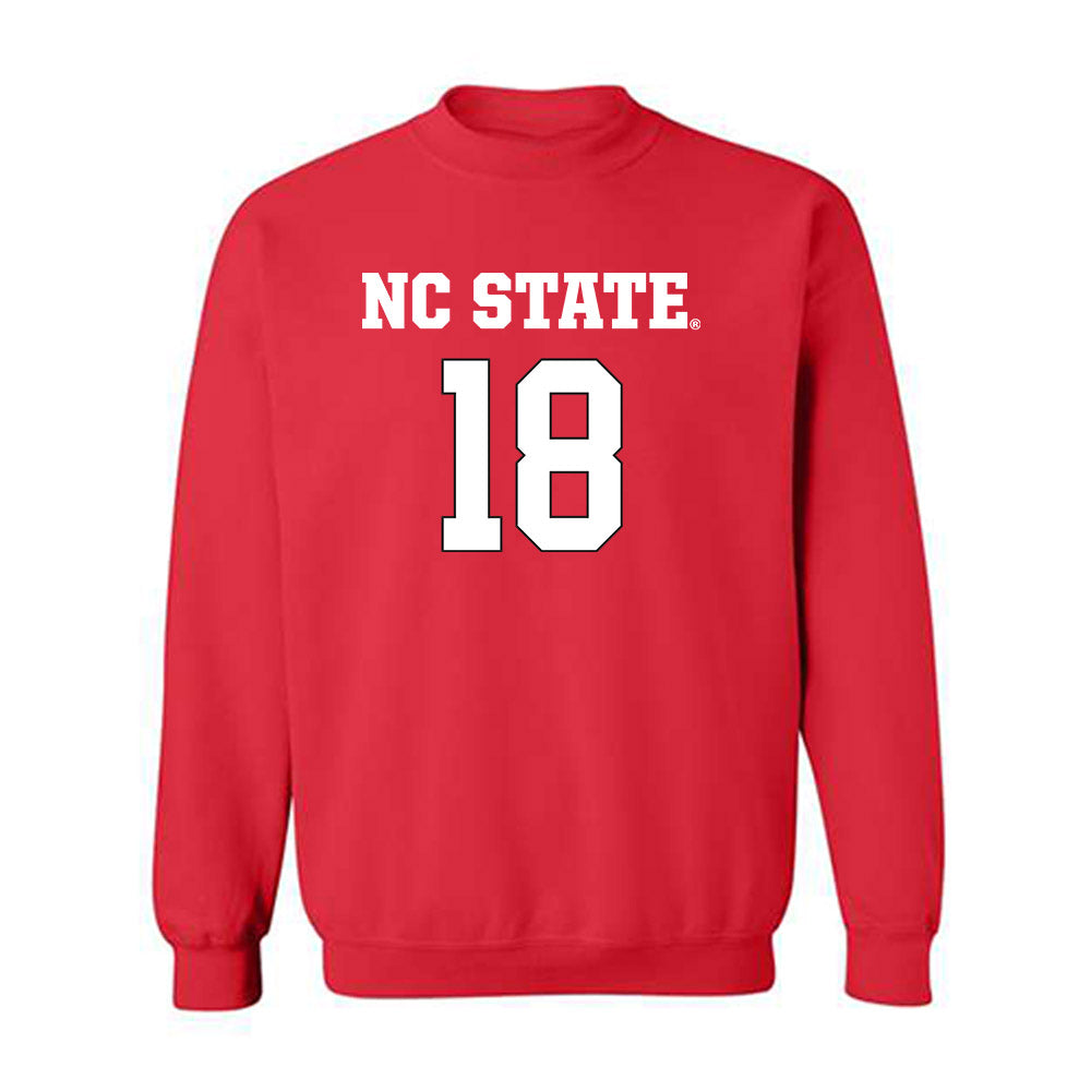 NC State - NCAA Women's Basketball : Tilda Trygger - Replica Shersey Crewneck Sweatshirt-0