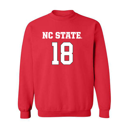 NC State - NCAA Women's Basketball : Tilda Trygger - Replica Shersey Crewneck Sweatshirt-0
