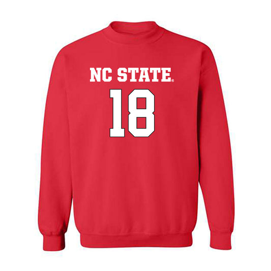 NC State - NCAA Women's Basketball : Tilda Trygger - Replica Shersey Crewneck Sweatshirt-0