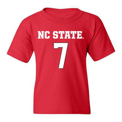 NC State - NCAA Women's Basketball : Kyshe Lunan - Replica Shersey Youth T-Shirt-0