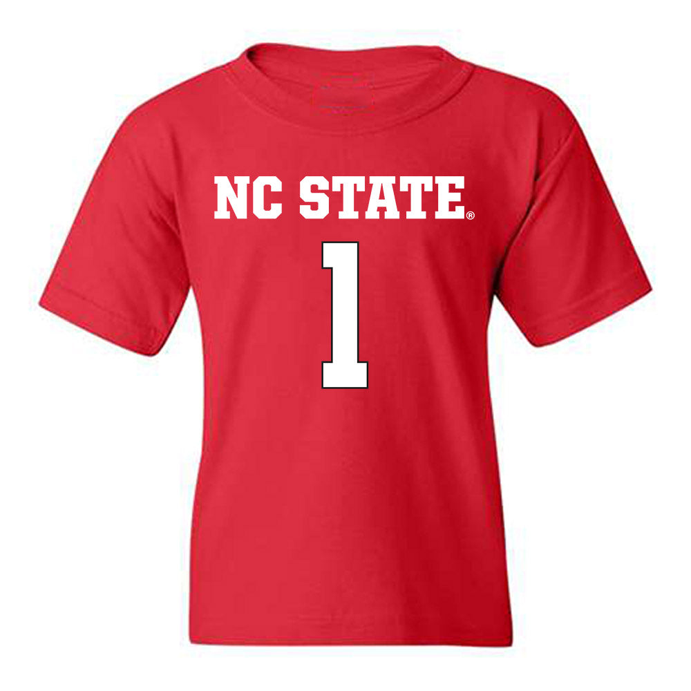 NC State - NCAA Women's Basketball : Lorena Awou - Replica Shersey Youth T-Shirt-0