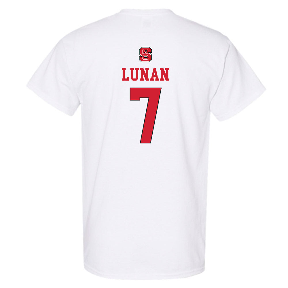 NC State - NCAA Women's Basketball : Kyshe Lunan - Replica Shersey T-Shirt-1
