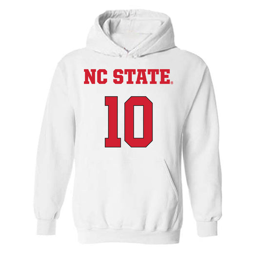 NC State - NCAA Women's Basketball : Adelaide Jernigan - Replica Shersey Hooded Sweatshirt-0