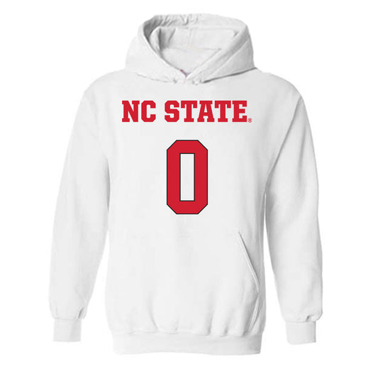 NC State - NCAA Women's Basketball : Devyn Quigley - Replica Shersey Hooded Sweatshirt