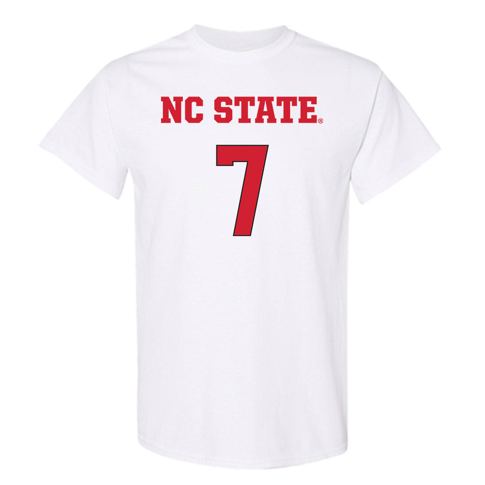 NC State - NCAA Women's Basketball : Kyshe Lunan - Replica Shersey T-Shirt-0