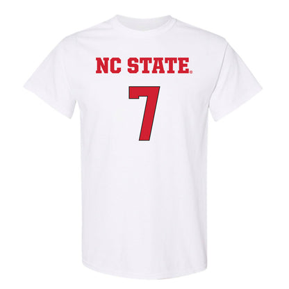 NC State - NCAA Women's Basketball : Kyshe Lunan - Replica Shersey T-Shirt-0