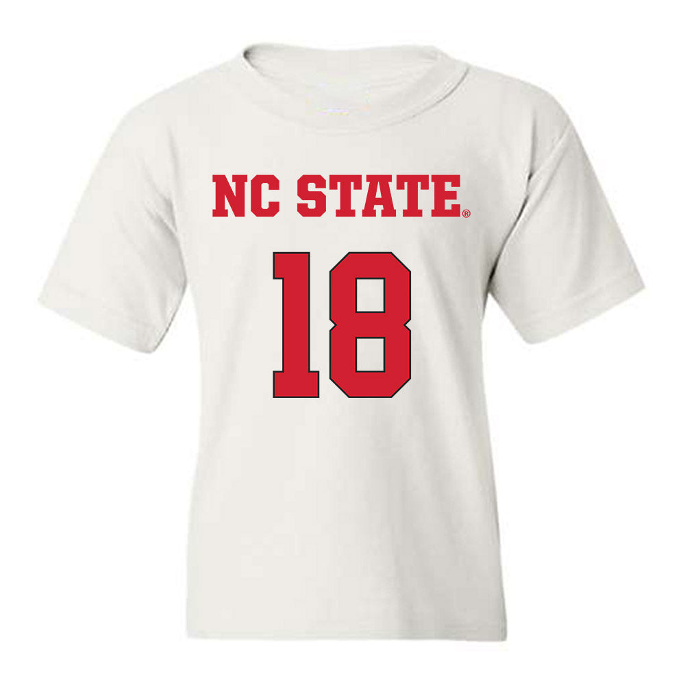 NC State - NCAA Women's Basketball : Tilda Trygger - Replica Shersey Youth T-Shirt-0
