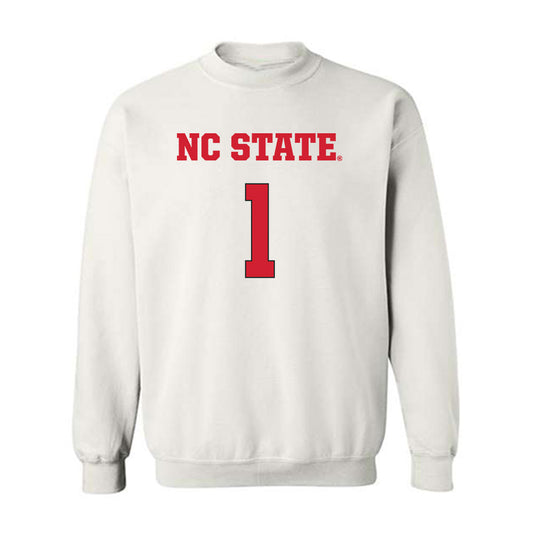 NC State - NCAA Women's Basketball : Lorena Awou - Replica Shersey Crewneck Sweatshirt-0