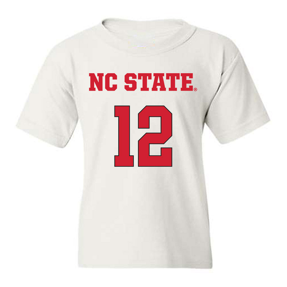 NC State - NCAA Women's Basketball : Khamil Pierre - Replica Shersey Youth T-Shirt-0