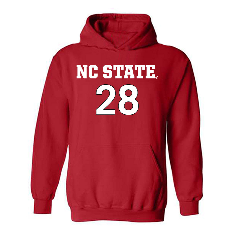 NC State - NCAA Women's Soccer : Sophia Hernandez - Replica Shersey Hooded Sweatshirt