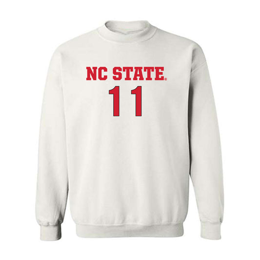 NC State - NCAA Women's Soccer : Eliza Rich - Replica Shersey Crewneck Sweatshirt-0