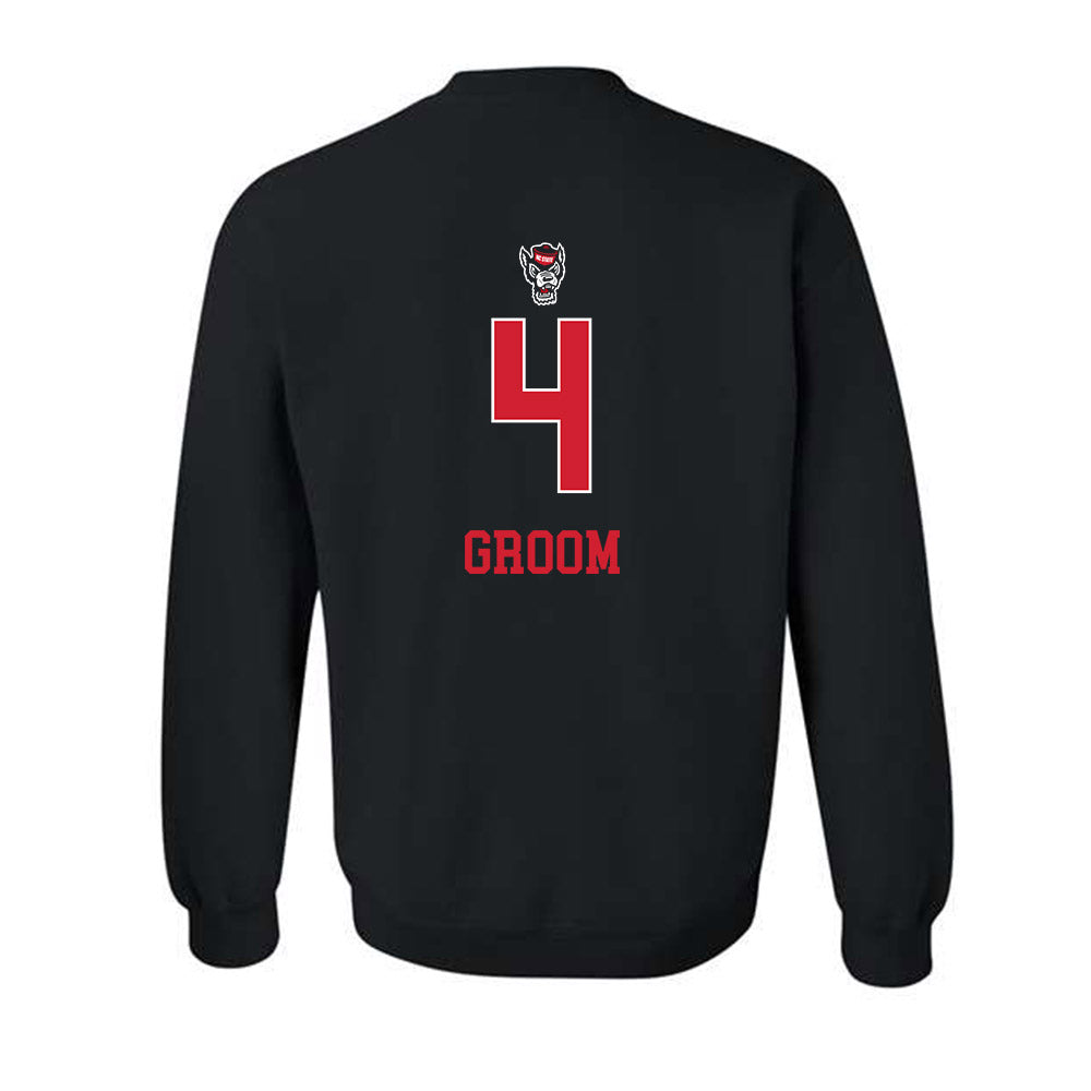 NC State - NCAA Women's Volleyball : Sophia Groom - Replica Shersey Crewneck Sweatshirt