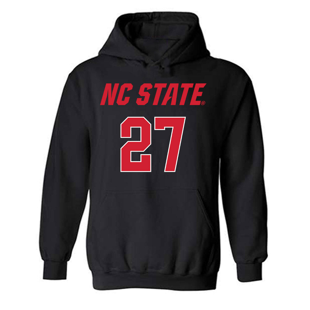 NC State - NCAA Women's Volleyball : Rebecca Ring - Replica Shersey Hooded Sweatshirt-0