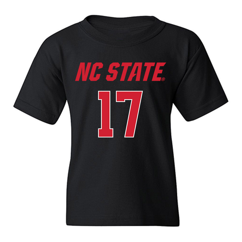 NC State - NCAA Women's Volleyball : Talia Francom - Replica Shersey Youth T-Shirt-0