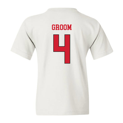 NC State - NCAA Women's Volleyball : Sophia Groom - Replica Shersey Youth T-Shirt