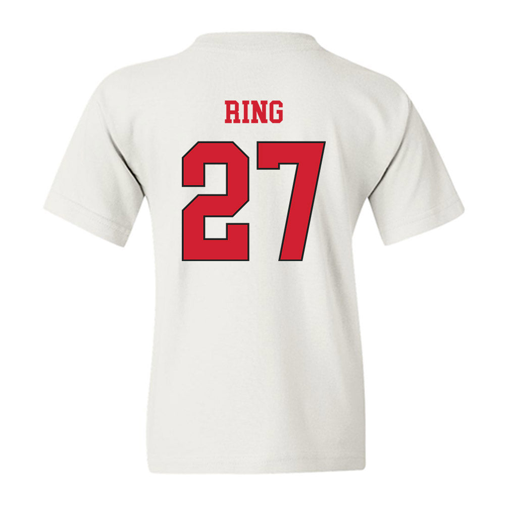 NC State - NCAA Women's Volleyball : Rebecca Ring - Replica Shersey Youth T-Shirt-1