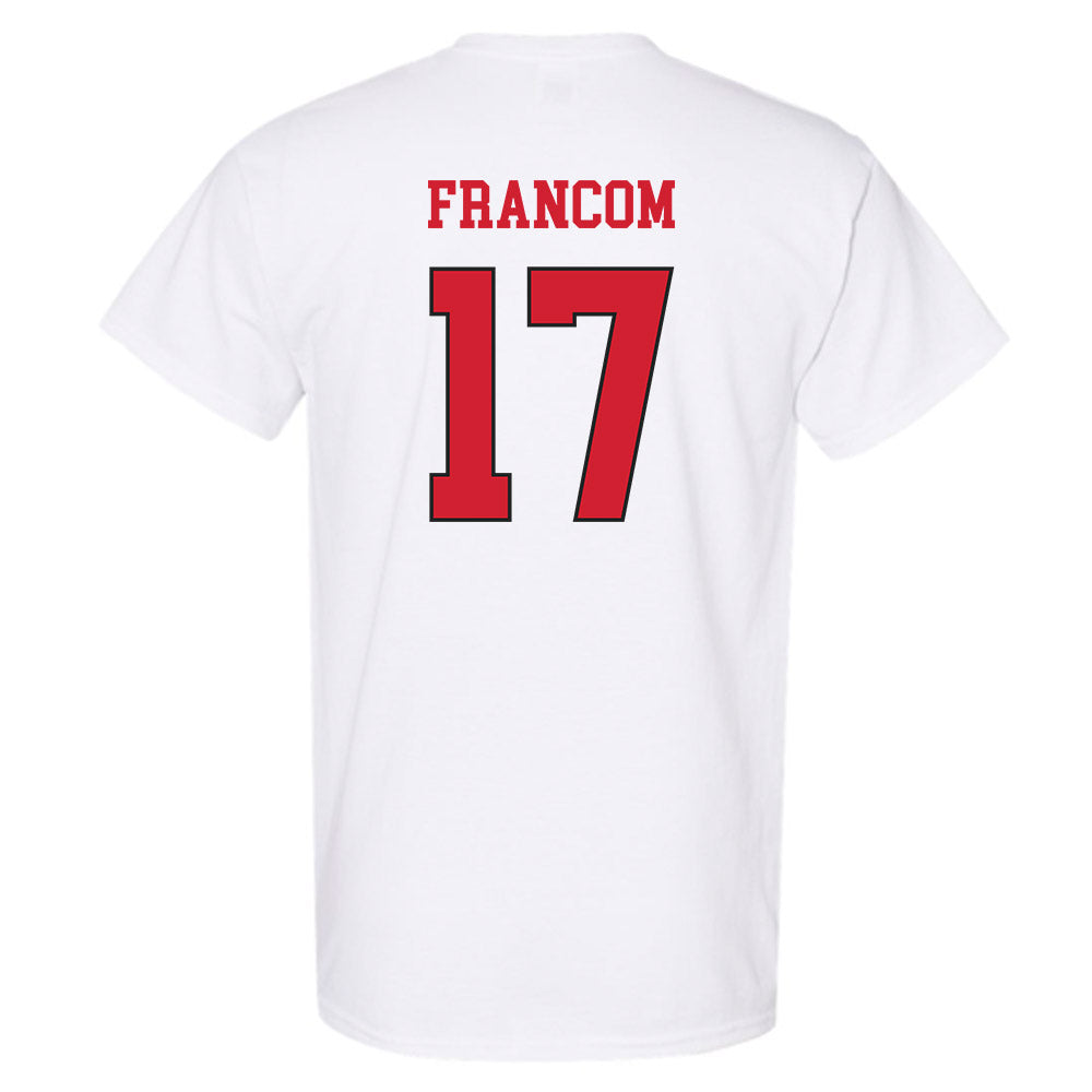 NC State - NCAA Women's Volleyball : Talia Francom - Replica Shersey T-Shirt-1