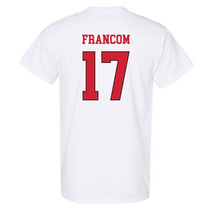 NC State - NCAA Women's Volleyball : Talia Francom - Replica Shersey T-Shirt-1