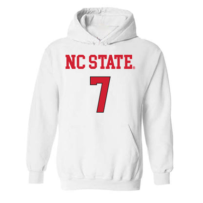 NC State - NCAA Women's Volleyball : Sara Marinkovic - Replica Shersey Hooded Sweatshirt-0