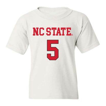 NC State - NCAA Women's Volleyball : Alyssa Forelli - Replica Shersey Youth T-Shirt