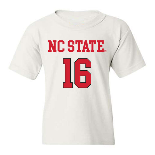 NC State - NCAA Women's Volleyball : Ashley Mullen - Replica Shersey Youth T-Shirt-0